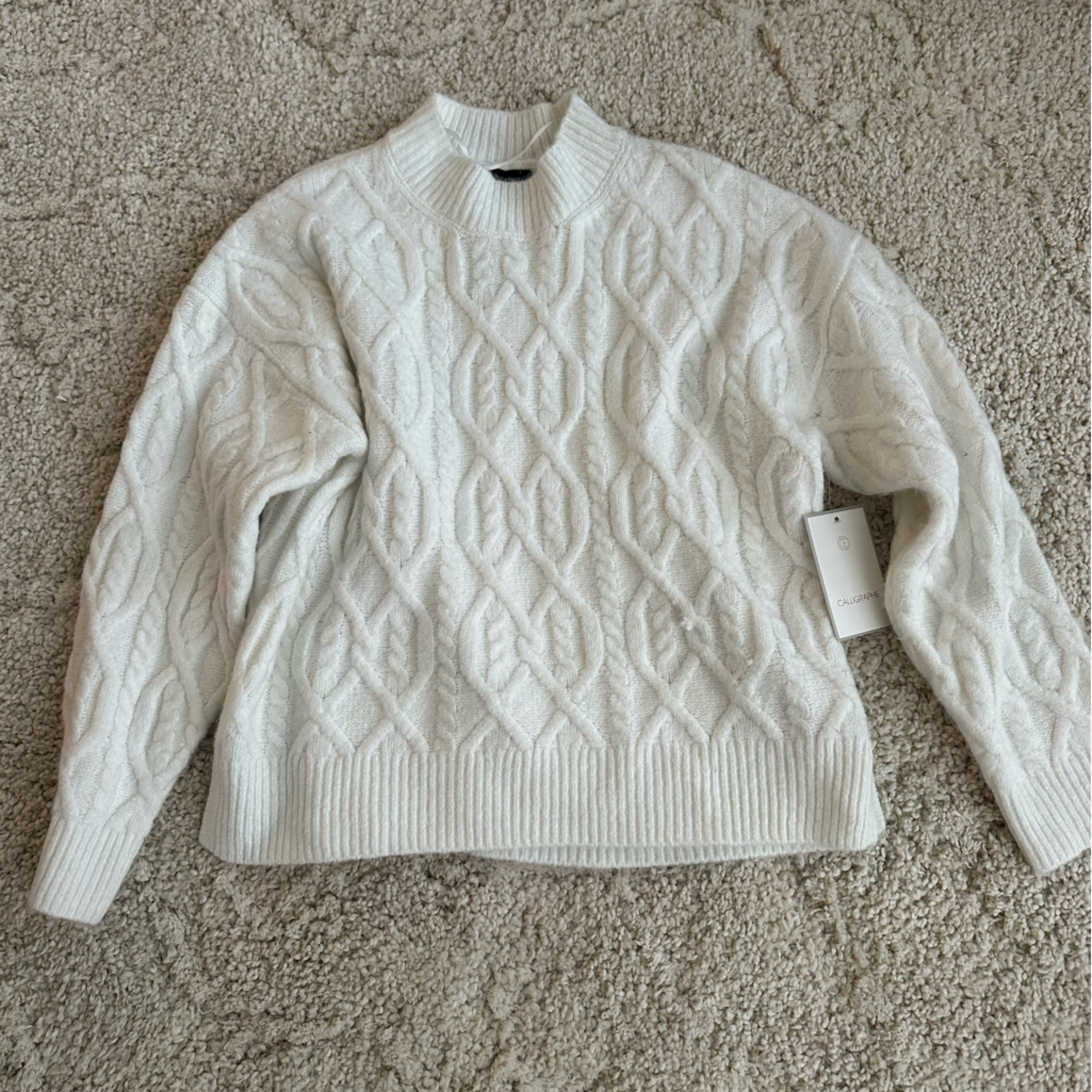 Brand New W Tags White Sweater